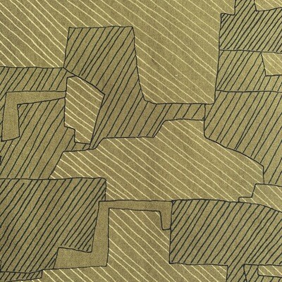 &quot;Khaki Green Geometric&quot; Face Mask