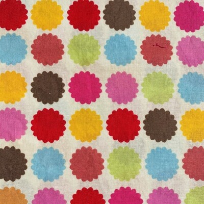 &quot;Multi-Colored Dots&quot; Face Mask