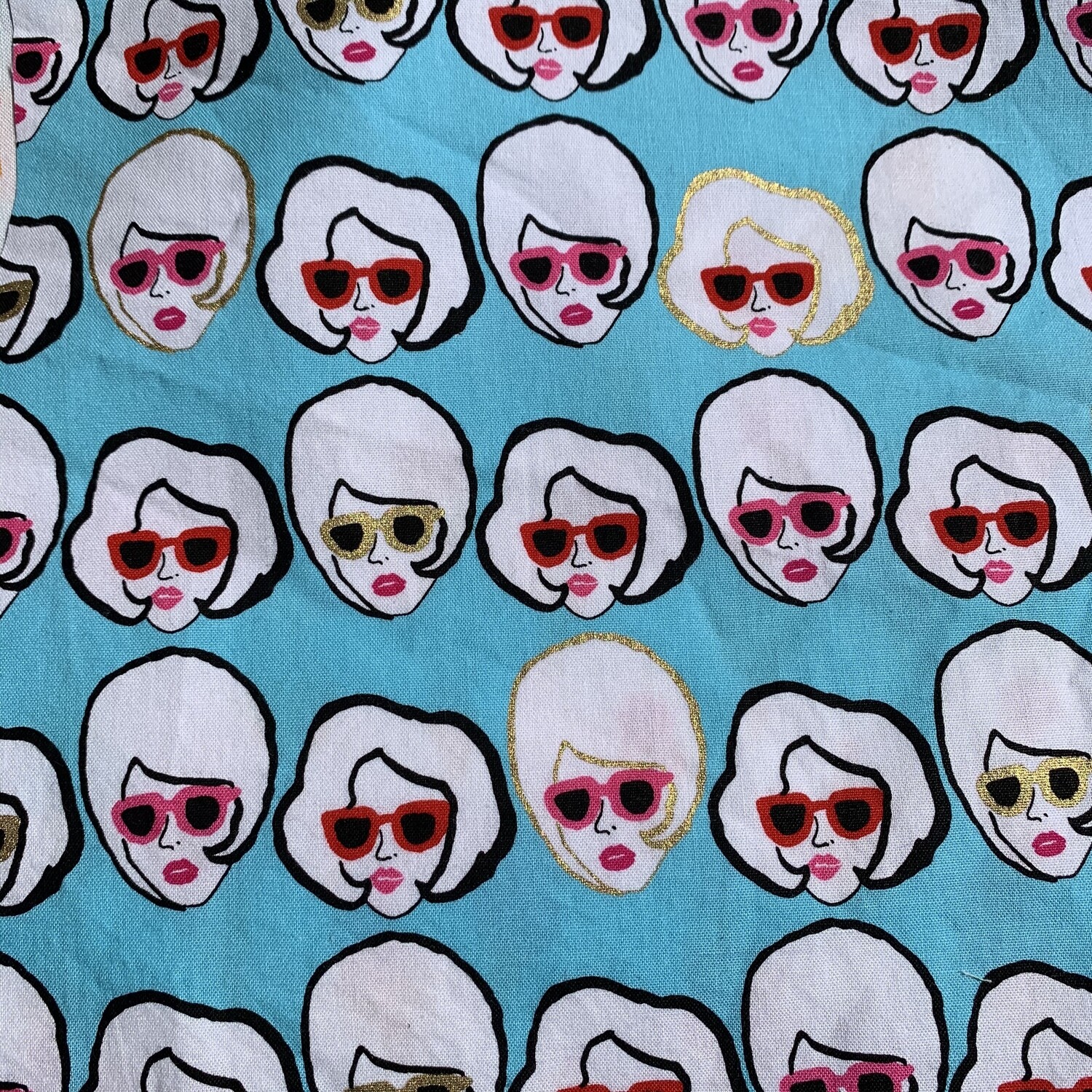 &quot;Lady Mod&quot; Face Mask