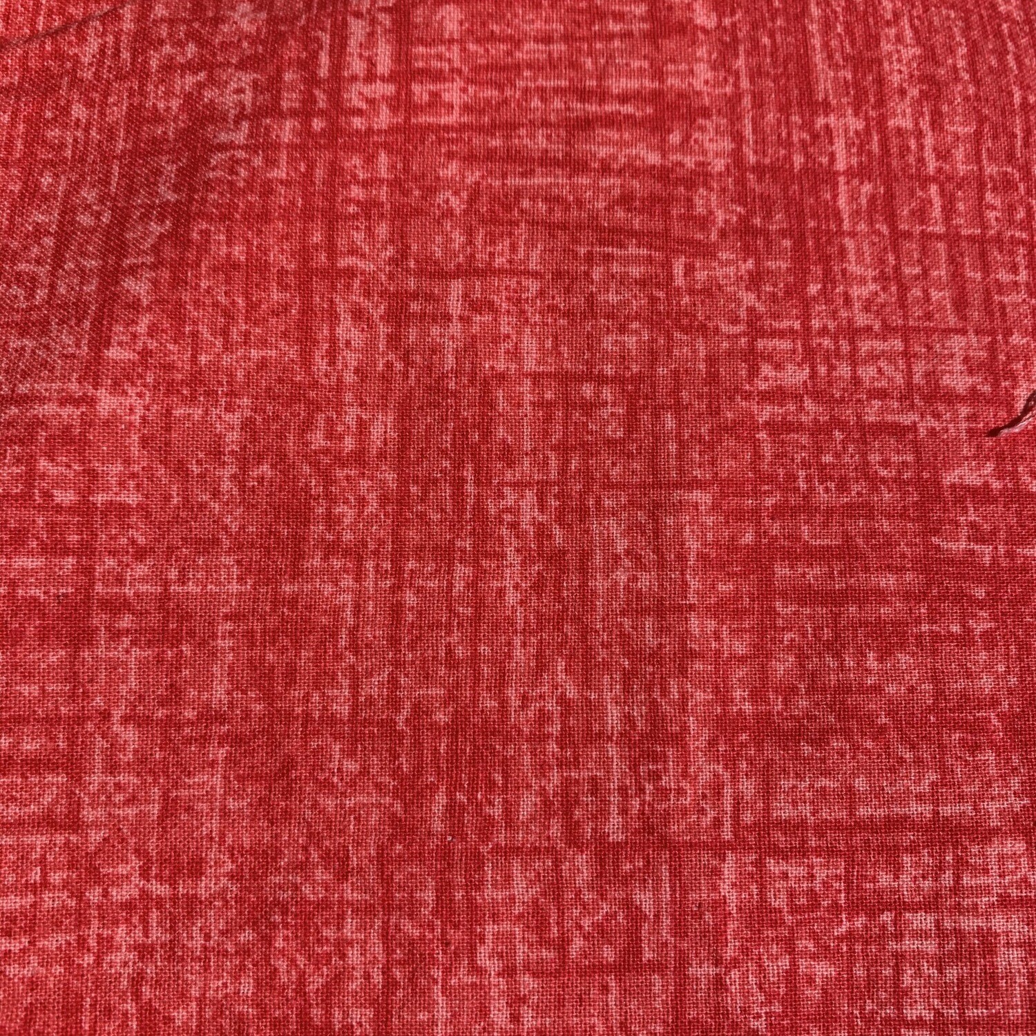 &quot;Textured Red&quot; Face Mask