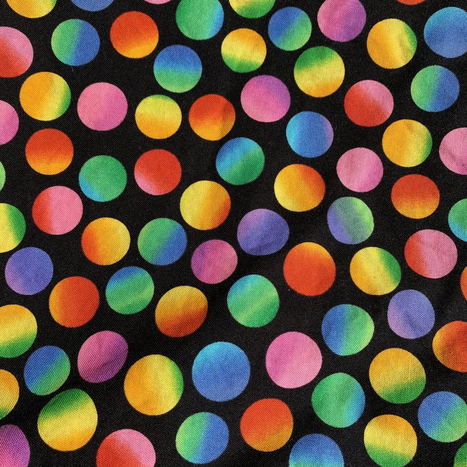 &quot;Rainbow Dots&quot; Face Mask