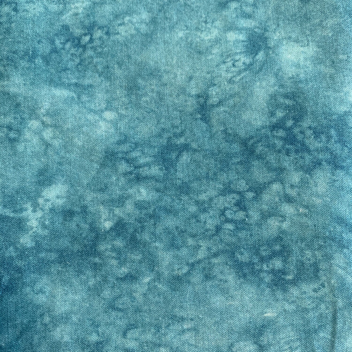 &quot;Blue Teal Batik&quot; Face Mask