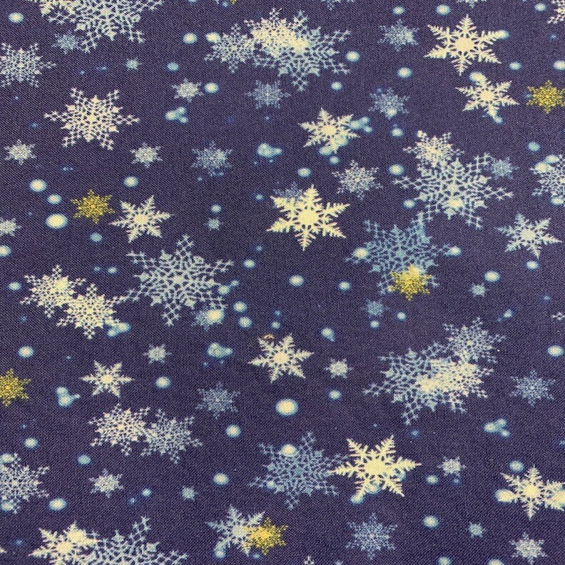 &quot;Winter Snowflakes&quot; Face Mask