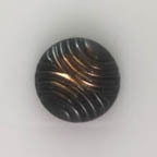 Small Bronze Curved Line Cabochon