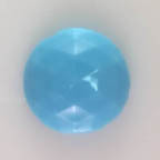 Sky Blue Medium Faceted Dome