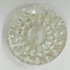 Transparent Clear Glass Faceted