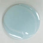 Light Blue Abstract Milk Glass