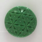 Kelly Green Floral Cookie