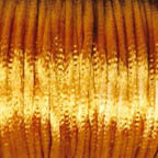 2mm Satin Cord, Golden Rod