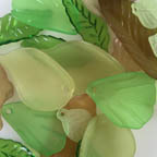 Lucite Leaves
