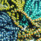Czech Stripe Seed Beads