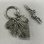 Nickel Free Silver Pewter Toggle Clasp