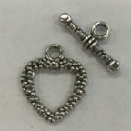 Nickel Free Silver Pewter Toggle Clasp