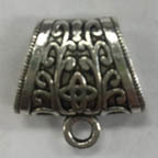 Nickel Free Silver Pewter Large Hole Bail