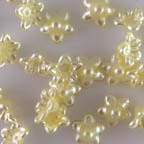 Lucite Flowers, Pastel Lemon Pearl