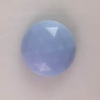 Periwinkle Faceted Dome Cabochon