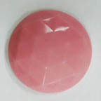 Light Pink Medium Faceted Dome
