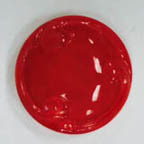 Cherry Red Floral Scroll