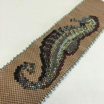 Seaside Seahorse Peyote Bracelet Kit