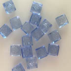 Sapphire Embossed Diamond Patterned Motif Squares