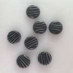 Small Black &amp; White Grooved Zebra