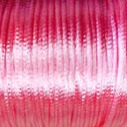 2mm Satin Cord, Cotton Candy Pink