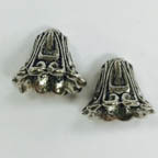 Nickel Free Silver Pewter Bead Cones
