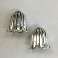 Nickel Free Silver Pewter Bead Cones