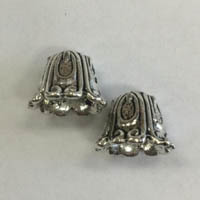 Nickel Free Silver Pewter Bead Cones