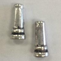 Nickel Free Silver Pewter Bead Cones