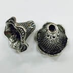 Nickel Free Silver Pewter Bead Cones