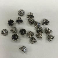 Nickel Free Silver Pewter Bead Cones