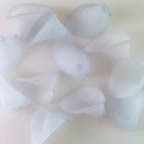 Acrylic Lucite Light Icy Blue Calla Lily Flower