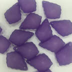 Acrylic Lucite Matte &quot;Purple Grape&quot; Chandelier Pendants