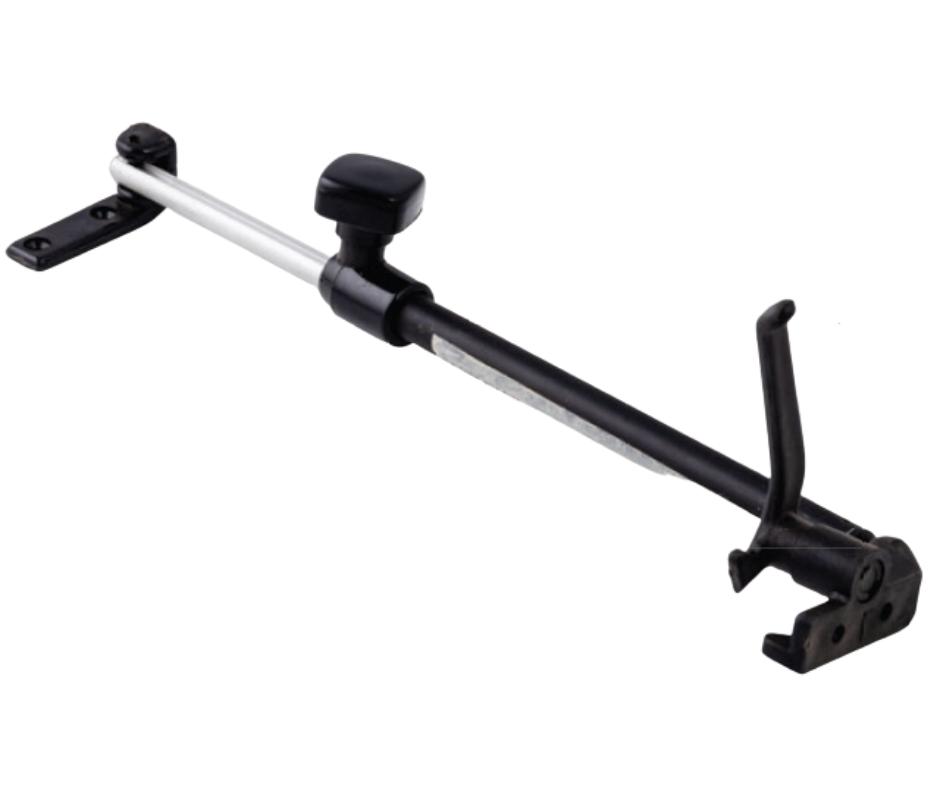 Caravan window stay and catch set complete