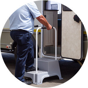 Double Caravan Step Only