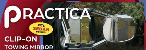 Clip-on Towing Mirror