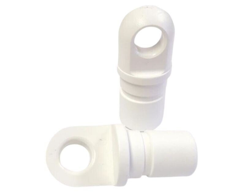 Pole Eye 22 - 25mm White 2pcs per pack