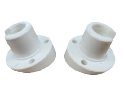 Round base socket, 2pcs per pack