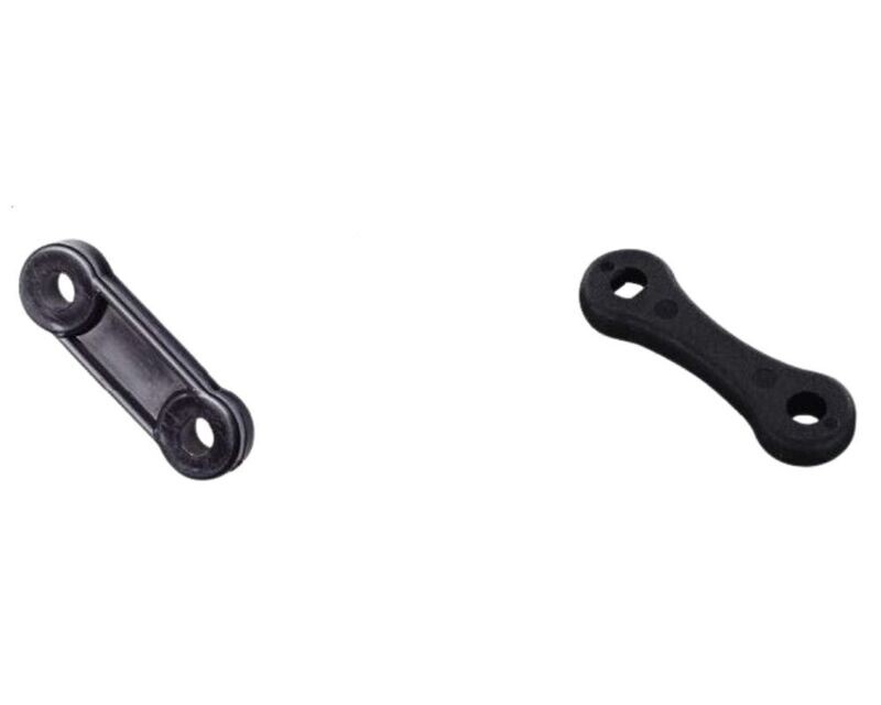 Dog bone rope slider Large Black 4pcs per pack