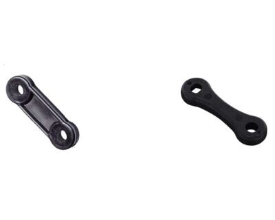 Dog bone rope slider Large Black 4pcs per pack