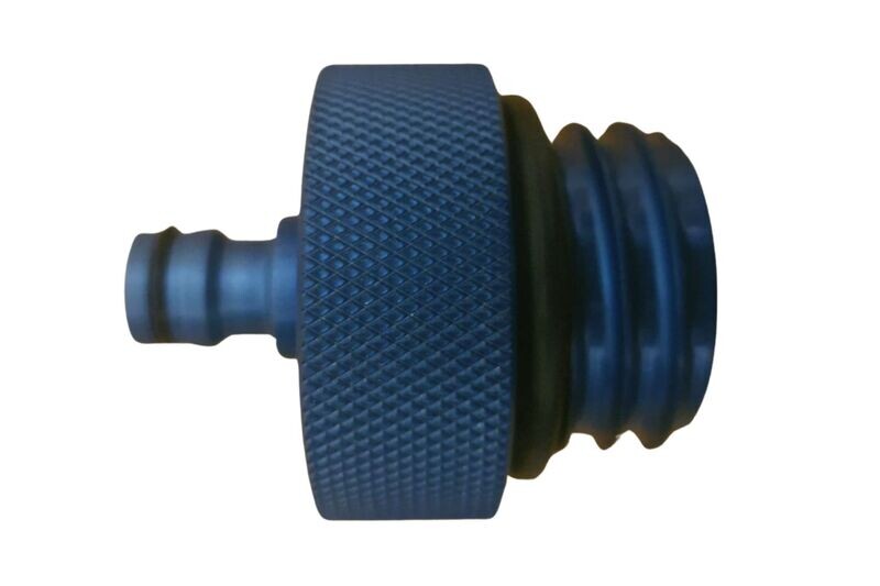 Top-It-Up Aluminum screw plug. Pre 2019 caravan models