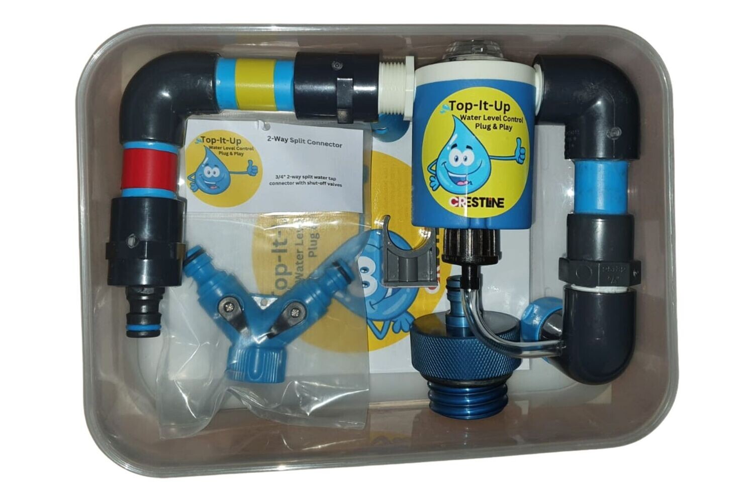 Top-It-Up auto water tank filler