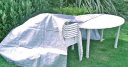 Tarp cover, waterproof with eyelets