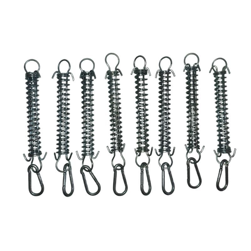Compression spring Xtra long 200mm plus carabiner,