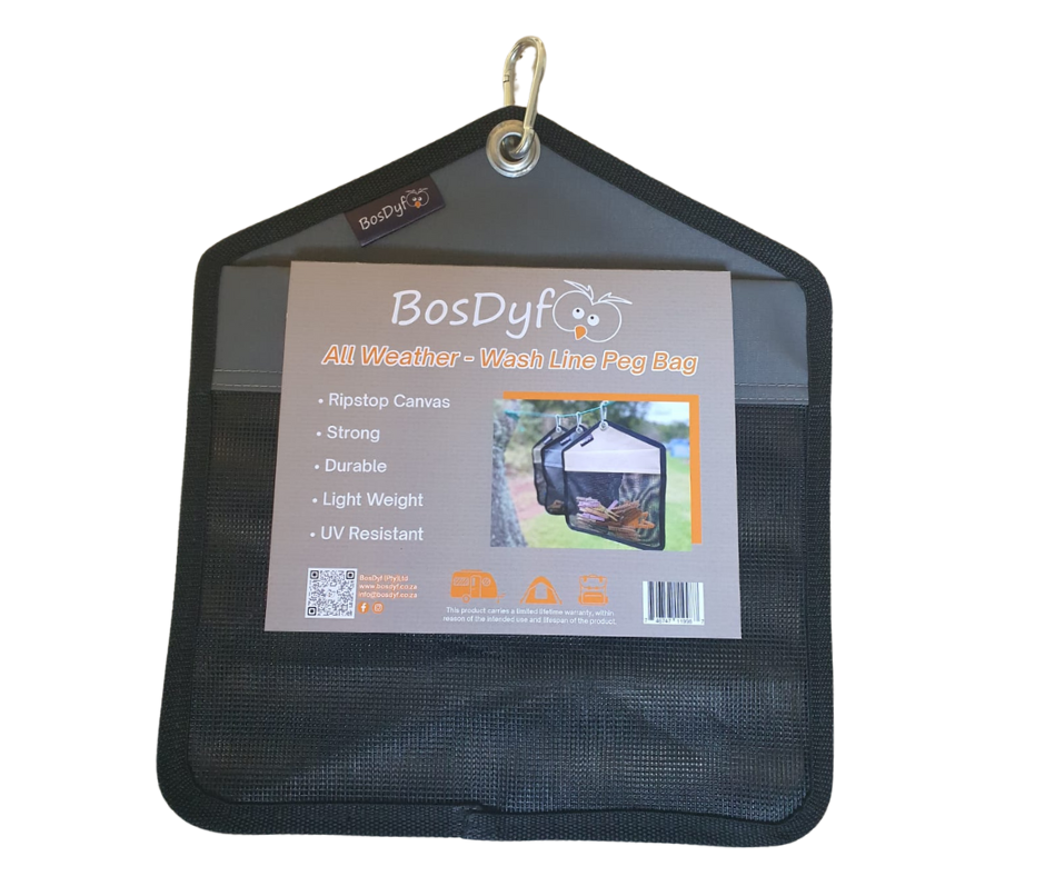 Wash line peg bag