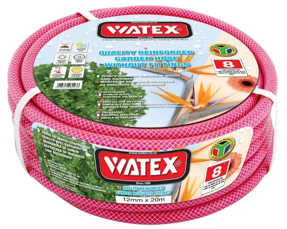 Watex Hosepipe Pink 1/2 12mm x 20m