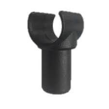 T-Clamp Clip-on 22 and 25mm White 2pcs per pack