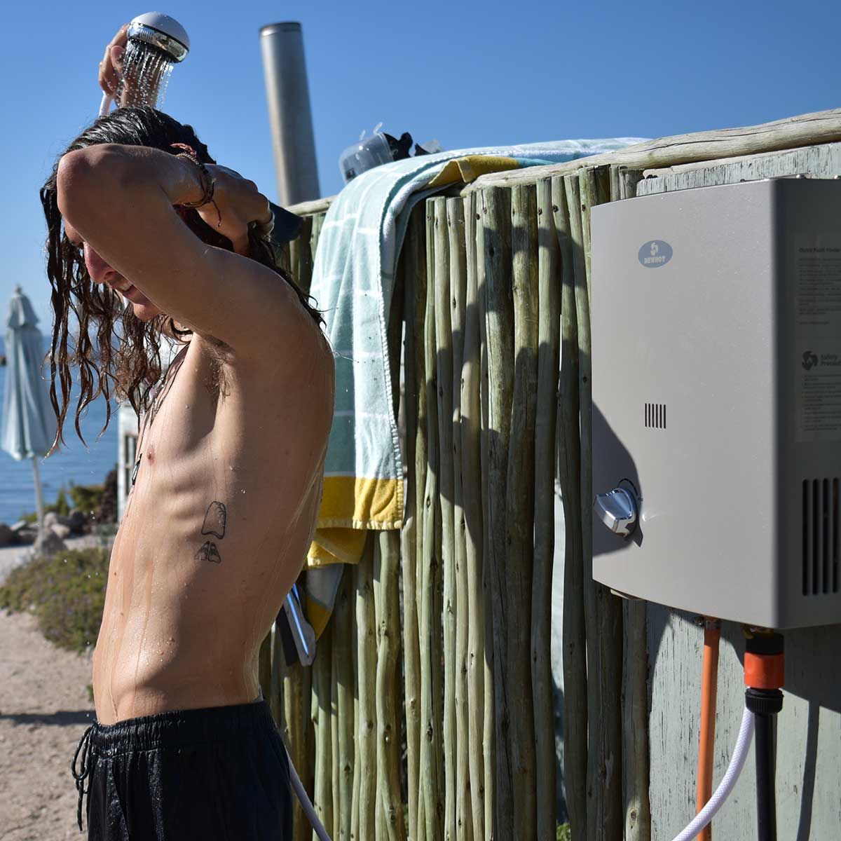 5L Outdoor Camping Shower Gas Geyser (Low Pressure)