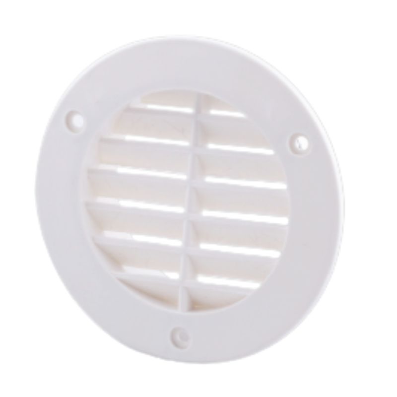Air Vent Round 110mm dia. for microwave oven WHITE